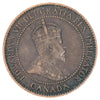 1904 Canada 1-cent F-VF (F15) Scratched, marks, or impaired