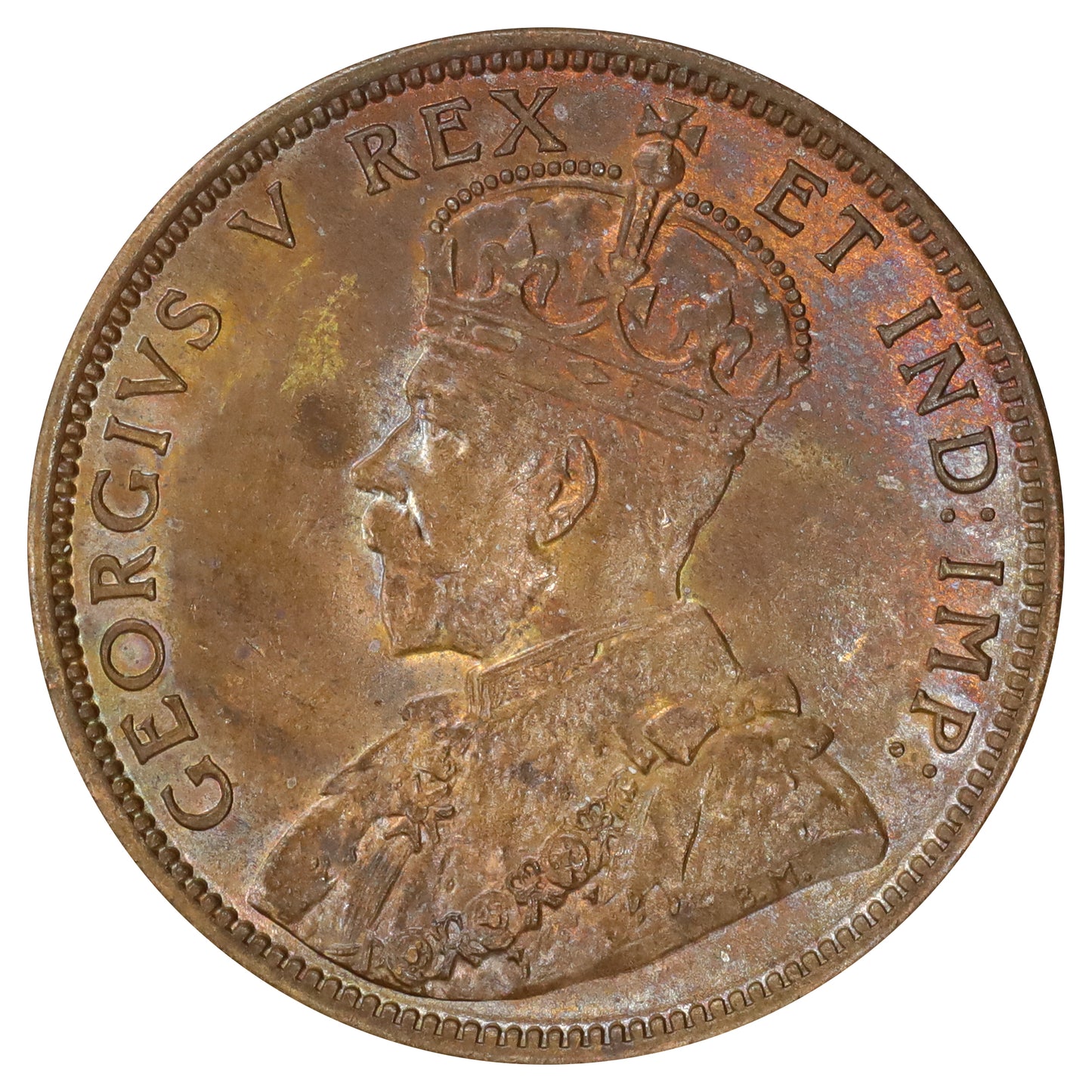 1911 Canada 1-cent Uncirculated (MS60) Scratched, marks, or impaired
