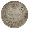 1891 Obv. 2 Canada 5-cents About Good (AG3) Scratched, marks, or impaired