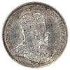1909 Round Leaves Canada 5-cents EF-AU (EF45) Scratched, marks, or impaired