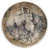 1910 Round Leaves Canada 5-cents F-VF (F15) Scratched, marks, or impaired