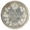 1914 Canada 5-cents Almost Uncirculated (AU50) Scratched, marks, or impaired