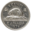 ERROR 1974 Canada 5-cents (Bug tail)