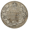 1920 Canada 25-cents F-VF (F15) Scratched, marks, or impaired