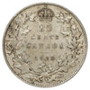 1920 Canada 25-cents Fine (F12) Scratched, marks, or impaired