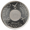 2006 (test) Breast Cancer Ribbon 25-cents Proof Like (Scratched, marks, or impaired)