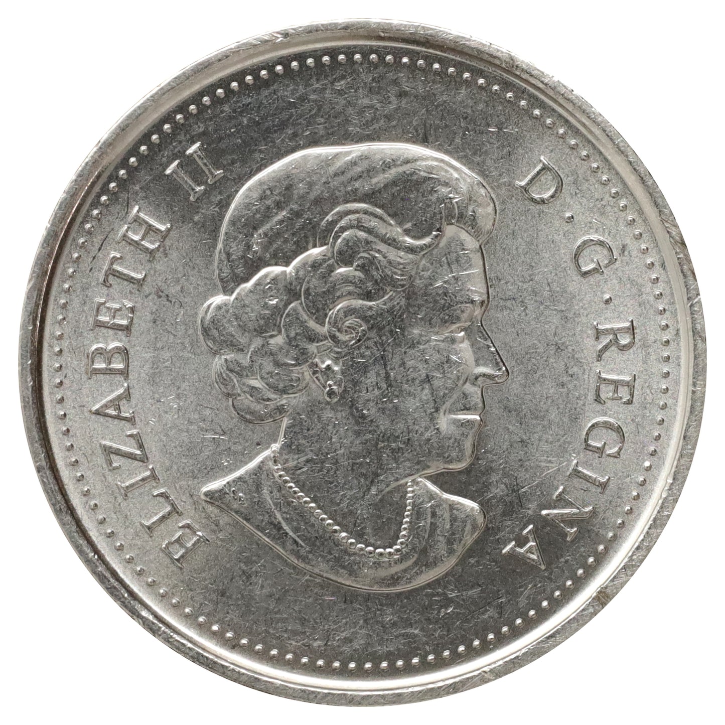 2011 Oh Canada 25-cents Brilliant Uncirculated (MS63) Scratched, marks, or impaired
