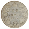 1899 Canada 50-cents Good (G4) Scratched, marks, or impaired