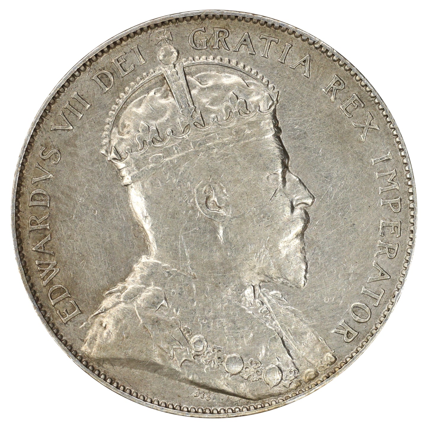 1907 Canada 50-cents Extra Fine (EF40) Scratched, marks, or impaired