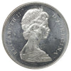 1965 Var. 5 Canada Dollar Uncirculated (MS60) Scratched, marks, or impaired