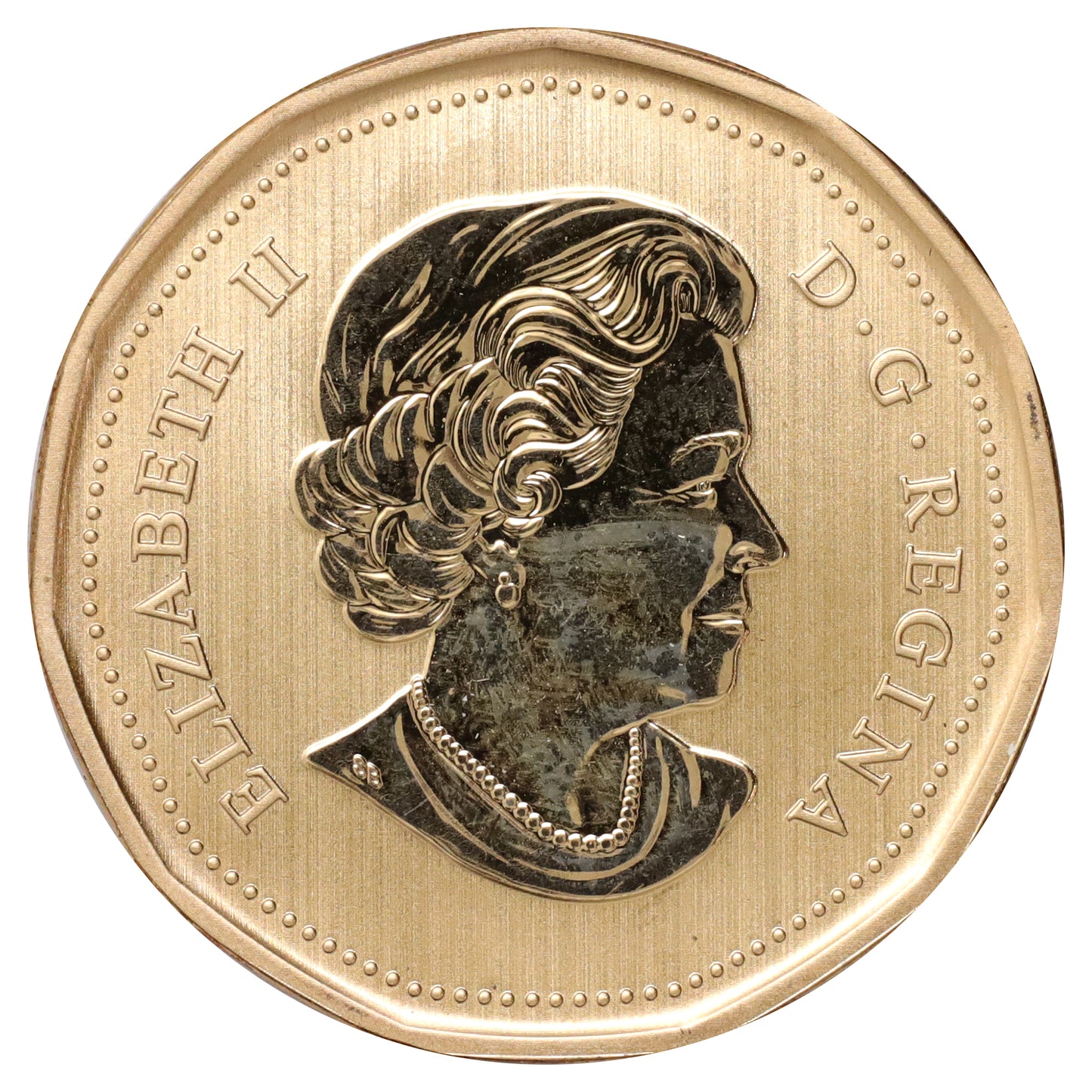 2015 Canada Blue Jay Dollar Specimen (Scratched, marks, or impaired)