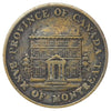 PC-1B6 1844 Province of Canada, BMO Halfpenny Token Very Good (VG8) scratches