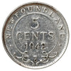 1942C Newfoundland 5-cents Very Fine (VF20) Scratched, marks, or impaired