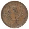 NS-3D1 1832 Nova Scotia Historical Counterfeit Halfpenny Token Fine (F12)