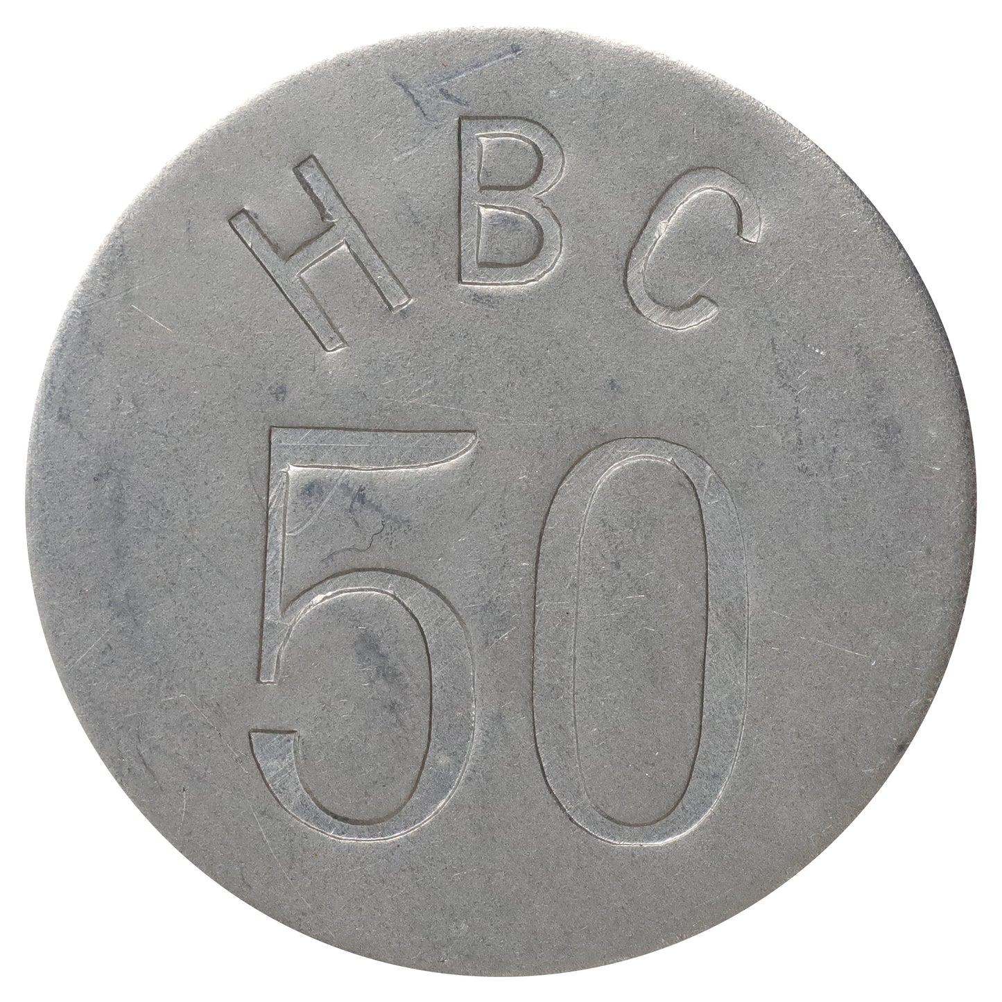 1946 Canada Hudson's Bay Company HBC 50 Eastern Arctic Trade Token