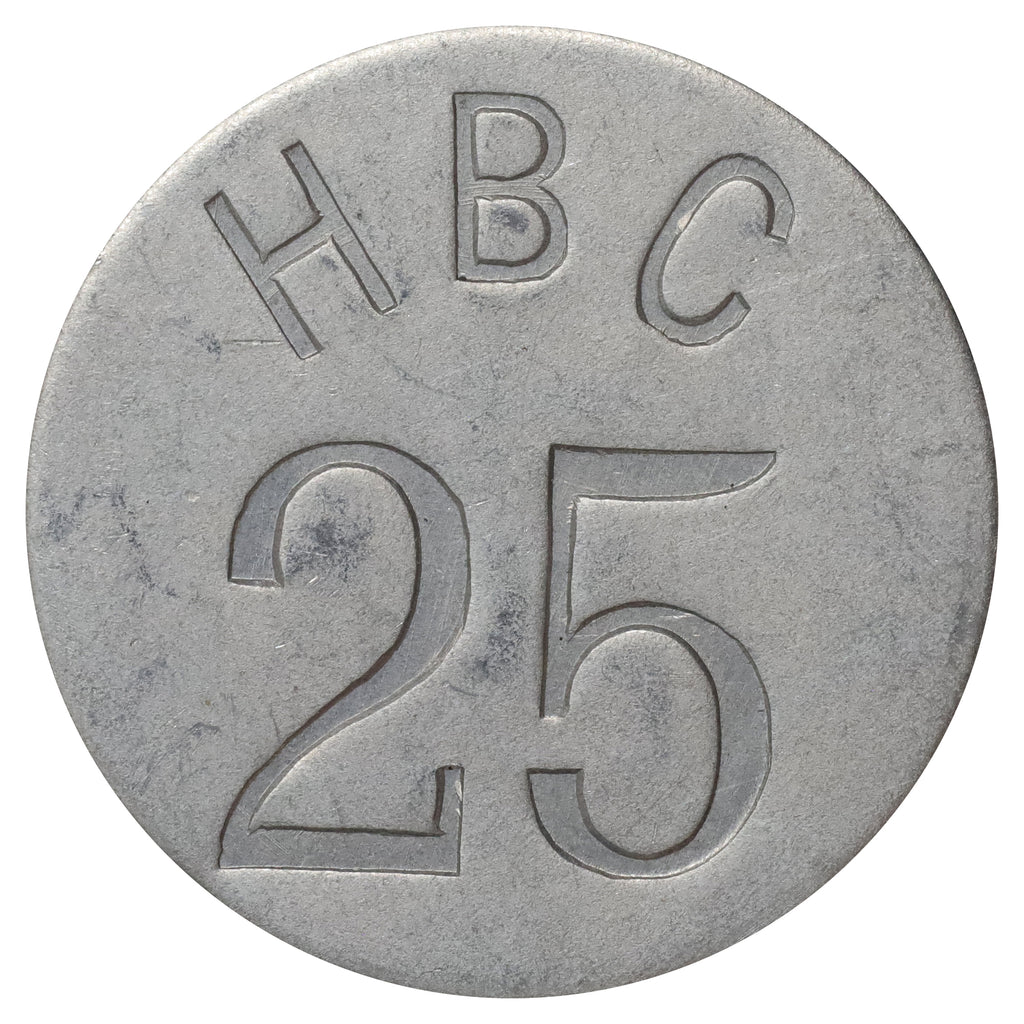 1946 Canada Hudson's Bay Company HBC 25 Eastern Arctic Trade Token
