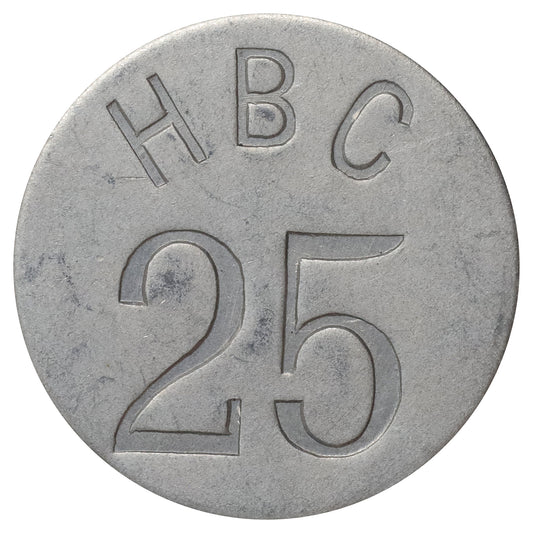1946 Canada Hudson's Bay Company HBC 25 Eastern Arctic Trade Token
