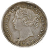 Love Token Engraved on Victorian Dime: Initials "W.S."