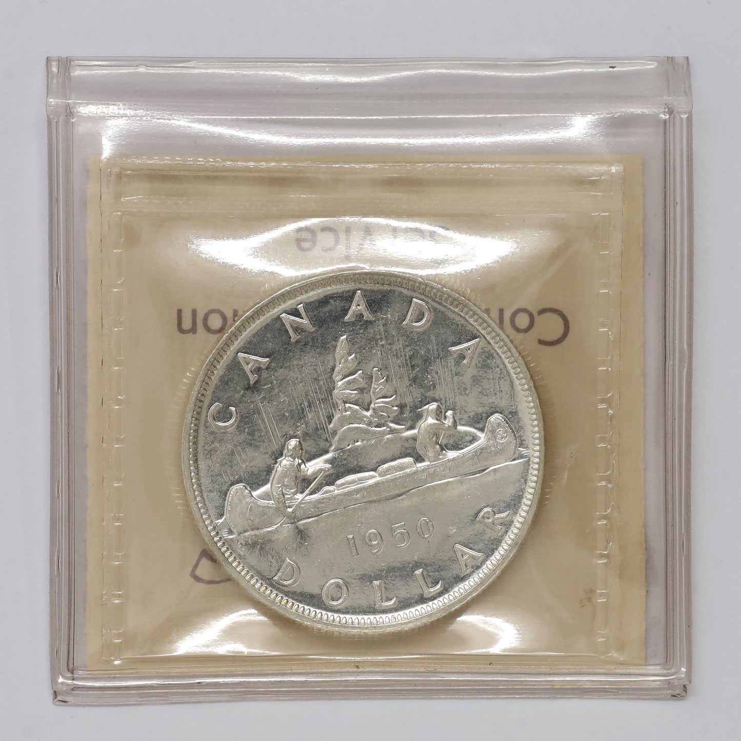 1950 Arnprior Canada Dollar ICCS Certified MS64 (rim nick)