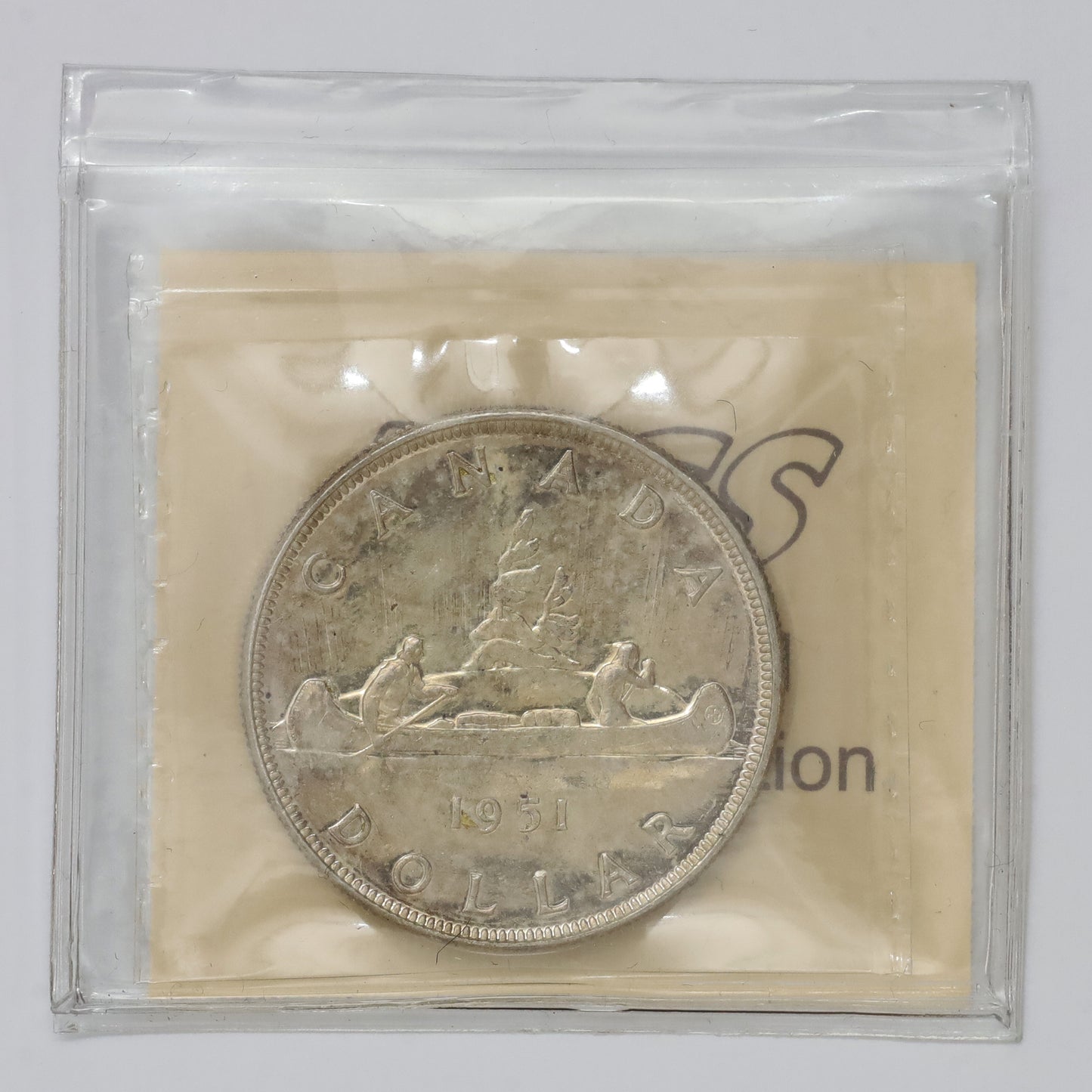 1951 Canada Dollar ICCS Certified MS64 (lightly toned)