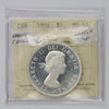 1956 Canada Dollar ICCS Certified MS64 Heavy Cameo (lightly toned)