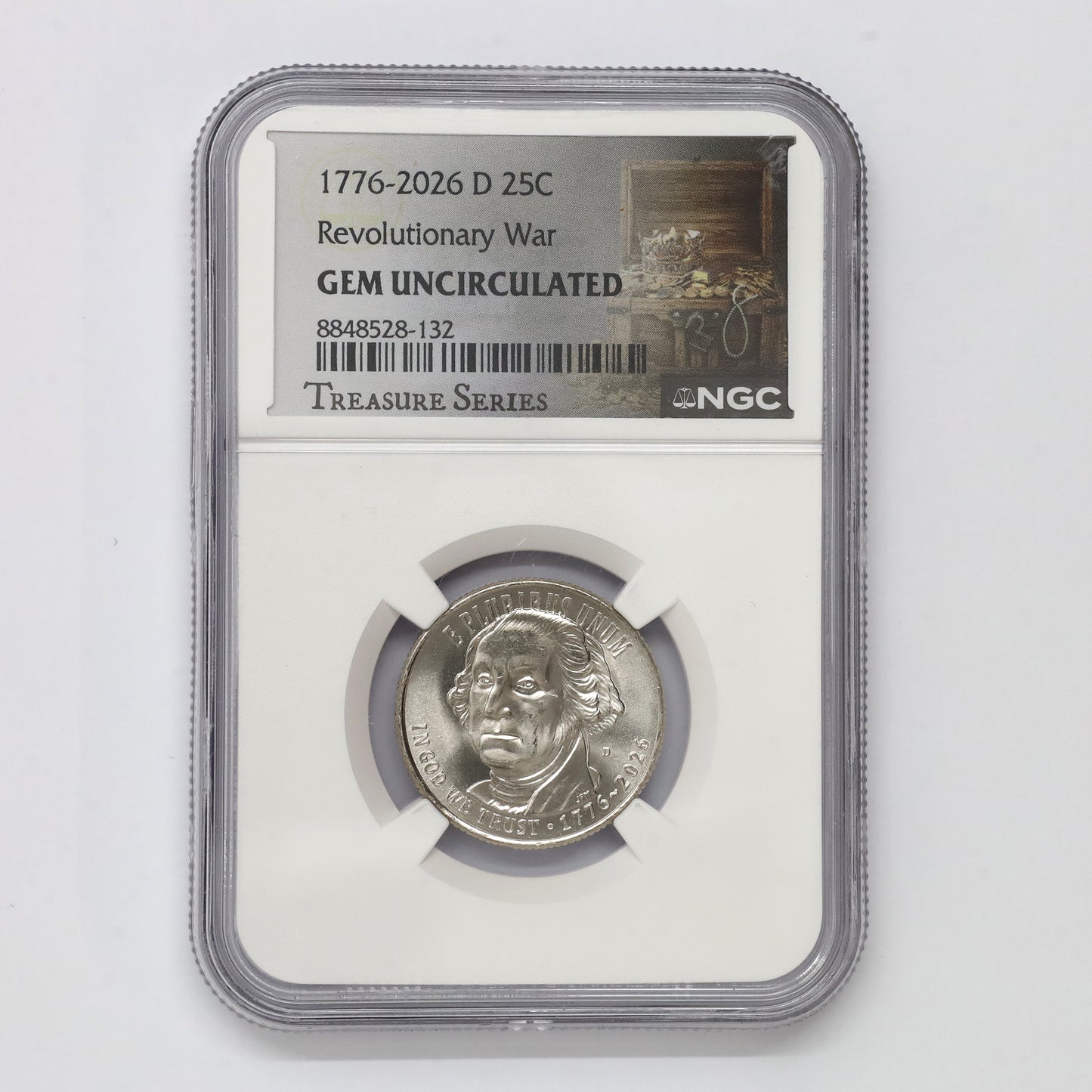 2026D USA Revolutionary War Quarter NGC Certified MS65