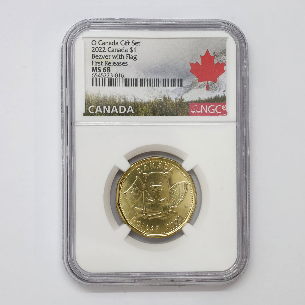 2022 O Canada Loon Dollar NGC Certified MS68 First Releases