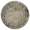 Bolivia 1857 4 Soles Fine (F12) DOD