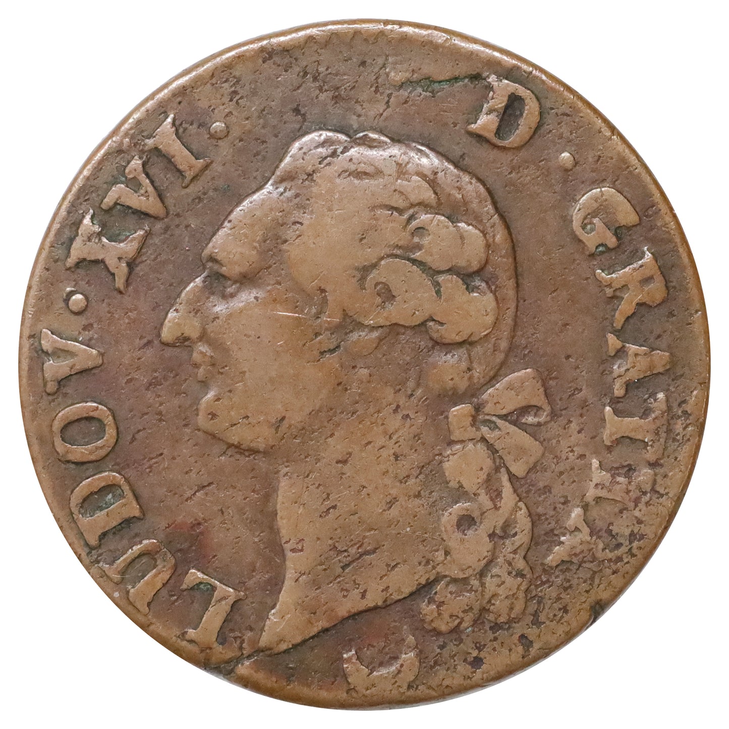 France 1782 AA Louis XVI 1 Sol (DOD)