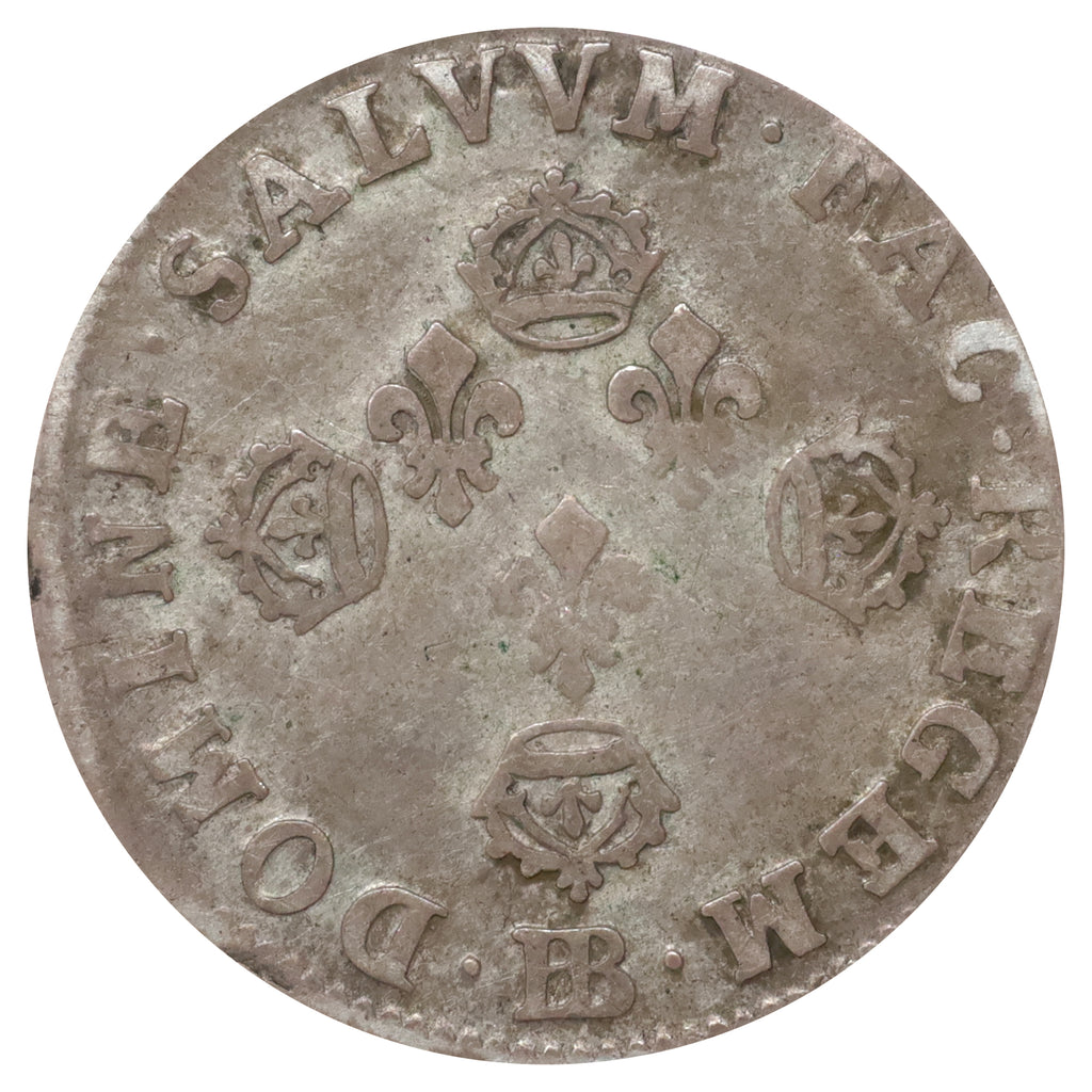 France 1702 BB Louis XIV 10 Sols (DOD)