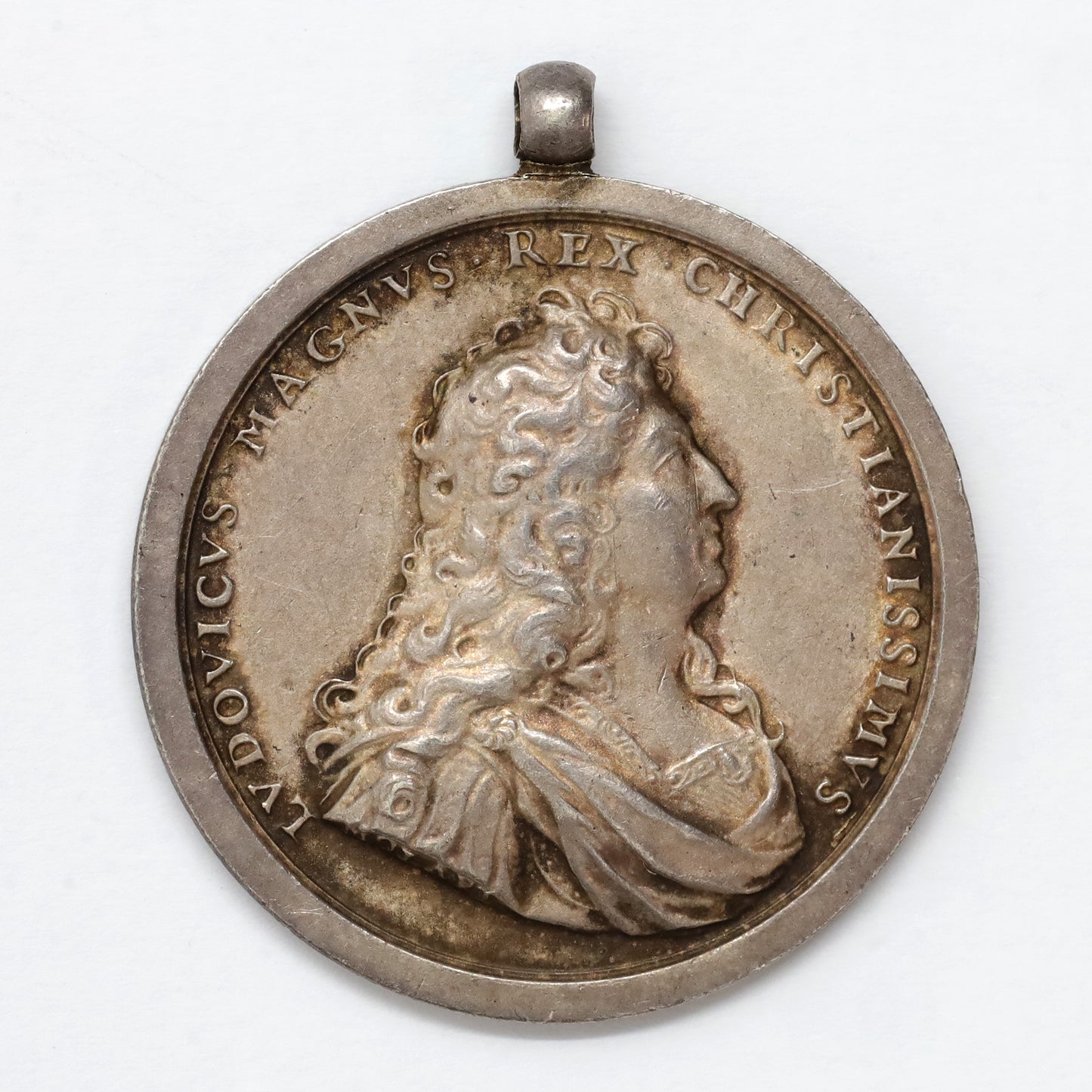 France 1682 Louis XIV "The King Condemns Himself in His Own Cause" Medal (DOD)