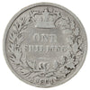 Great Britain 1861 1 Shilling Very Good (VG8) impaired