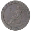 Great Britain 1812 Sheffield Hobson & Son's Button Manufacturers Penny Token