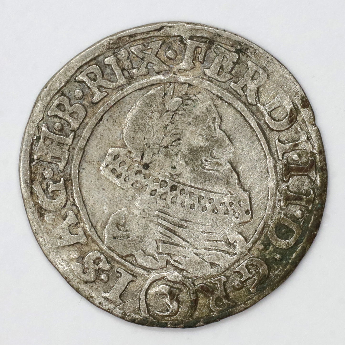 German States 1634 Austria Burgundy Ferdinand II 3 Kreuzer (DOD)