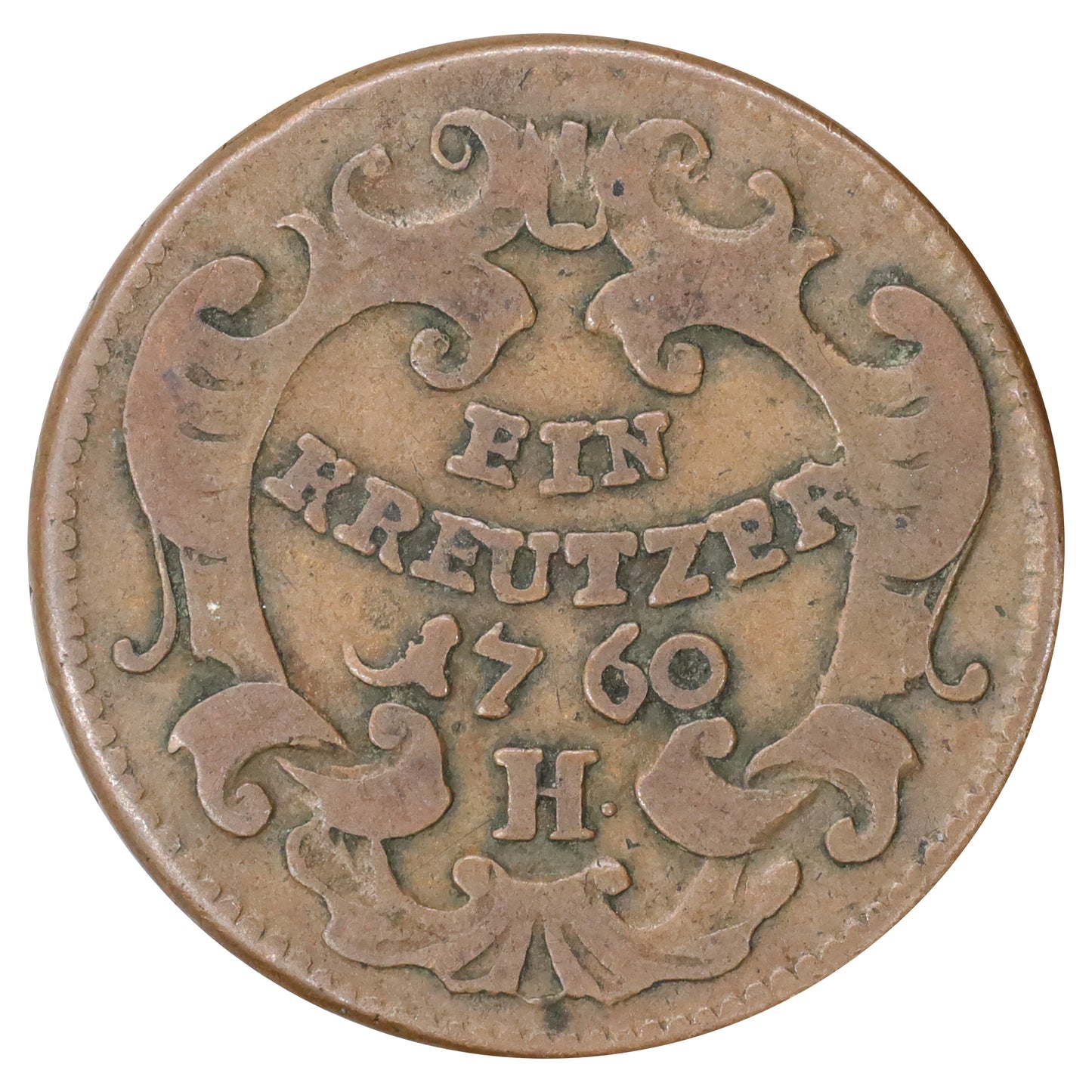 German States 1760 Maria Theresa 1 Kreuzer (DOD)