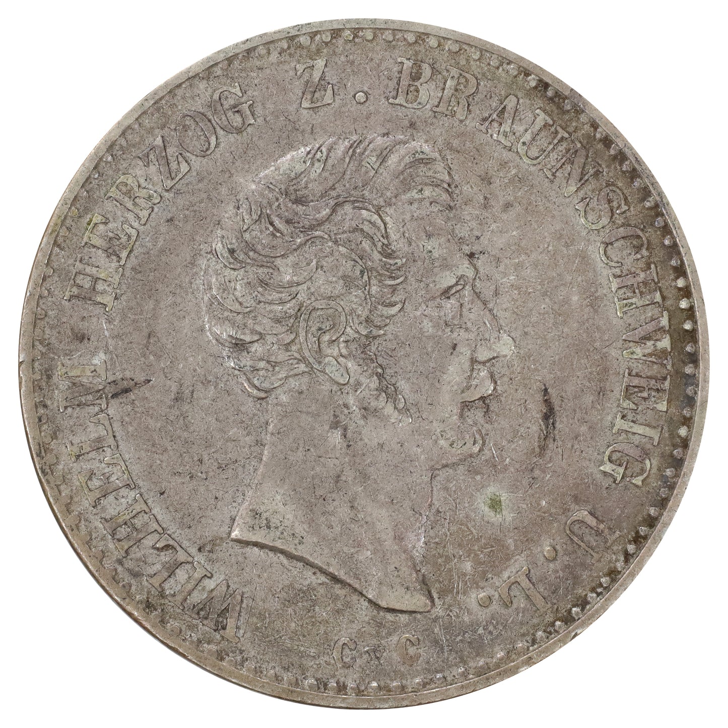 German States 1841 Prussia Frederick William IV 1 Thaler Extra Fine (EF40) DOD