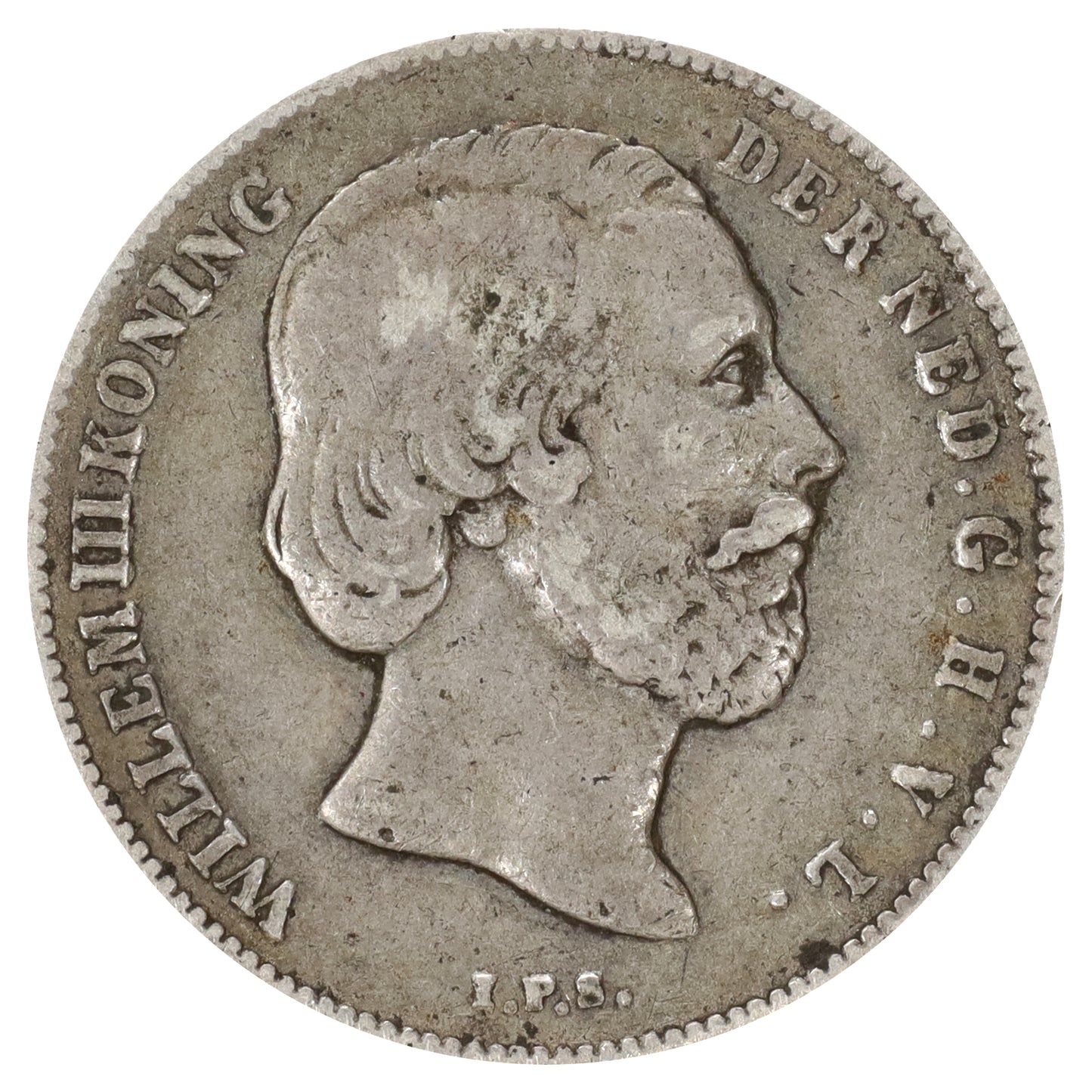 Holland 1863 William III Half Gulden (DOD)