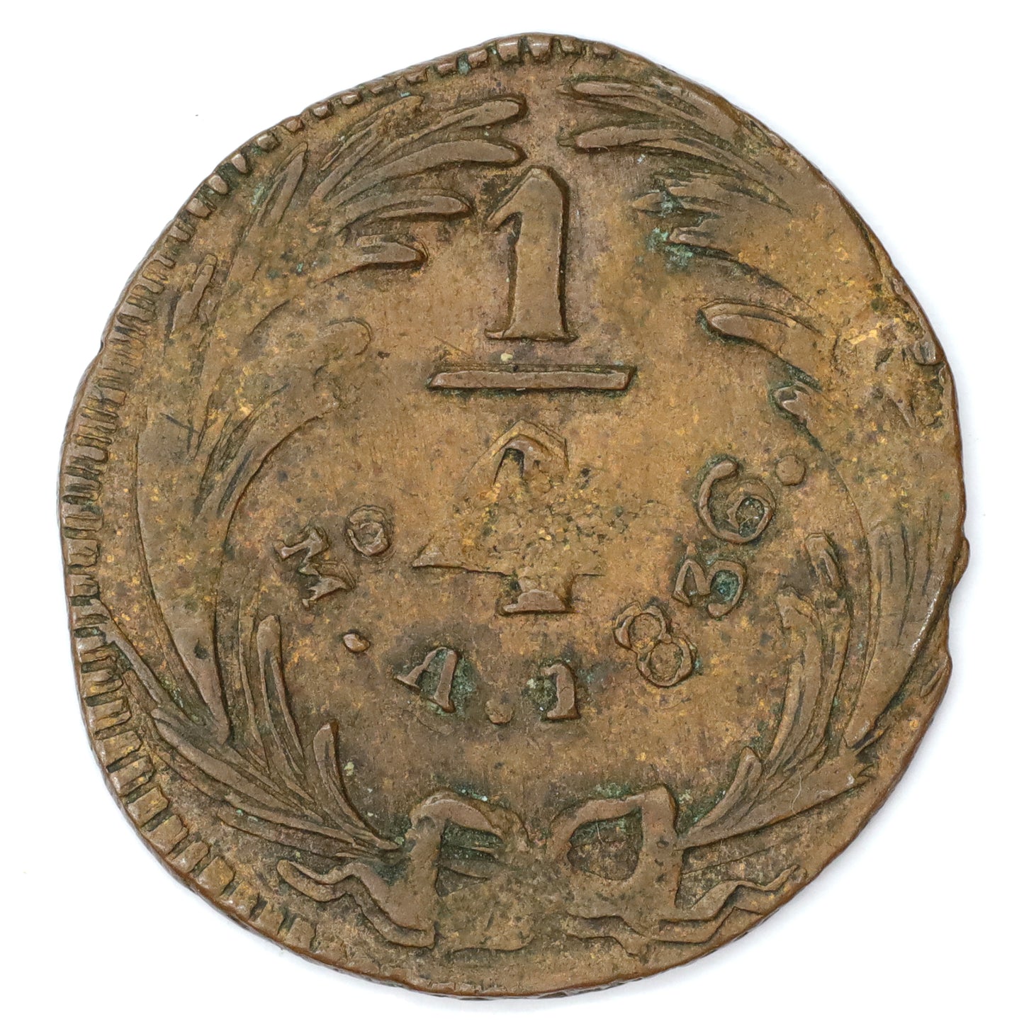 Mexico 1836 1/4 Real (DOD)