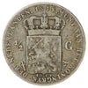 Netherlands 1848 Wilhelm II 1/2 Gulden (DOD)