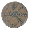 Sweden 1830 Karl XIV Johan 1/2 Skilling (DOD)