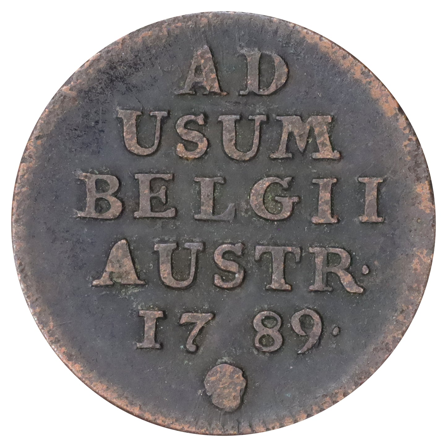 Austrian Netherlands 1789 Belgium Joseph II 1 Liard (DOD)