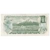 BC-46b 1973 Canada $1 Crow-Bouey, Neat Number BAL5665666, Very Fine (VF20) DOP