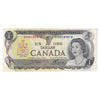 BC-46b-N1-iii 1973 Canada $1 Crow-Bouey, 3-Digit RADAR AMR8189818, VF-EF (VF30) DOP
