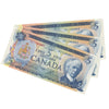 Lot of 3x Sequential 1972 Canada $5 Notes, Lawson-Bouey, S/Z, 3pcs