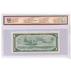 BC-37bA 1954 Canada $1 Beattie-Rasminsky, Mod. Portrait, Repl., *S/O, BCS Crt. AU50 (DOP)