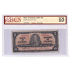 BC-22b 1937 Canada $2 Gordon-Towers, X/B, BCS Certified VG10 (minor tears)