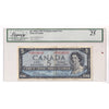 BC-39bA 1954 Canada $5 Beattie-Rasminsky, Replacement, N/S, Legacy Certified VF25 (tear)