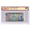 BC-48a-E25a-i 1972 Canada $5 Bouey-Rasminsky, CD, BCS Certified VF25 (cut off size)