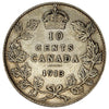 1913 Broad Leaves Canada 10-cents Very Fine (VF20) $