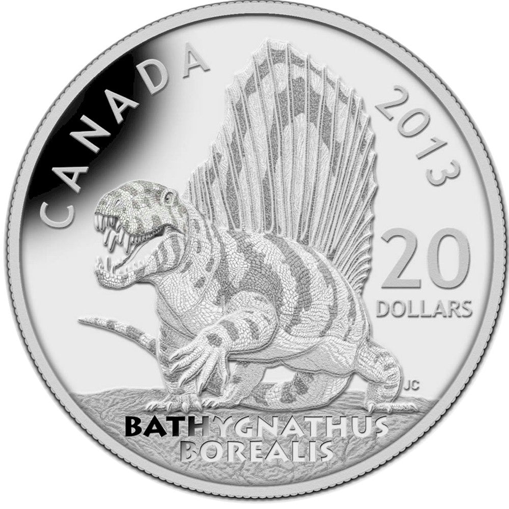 RDC 2013 $20 Dinosaurs of Canada - Bathygnathus Borealis (No Tax) Impaired